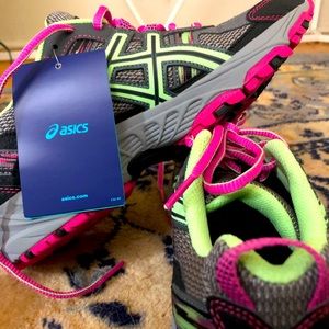 ASICS GEL VENTURE 5 (Gray/Pink/Green)